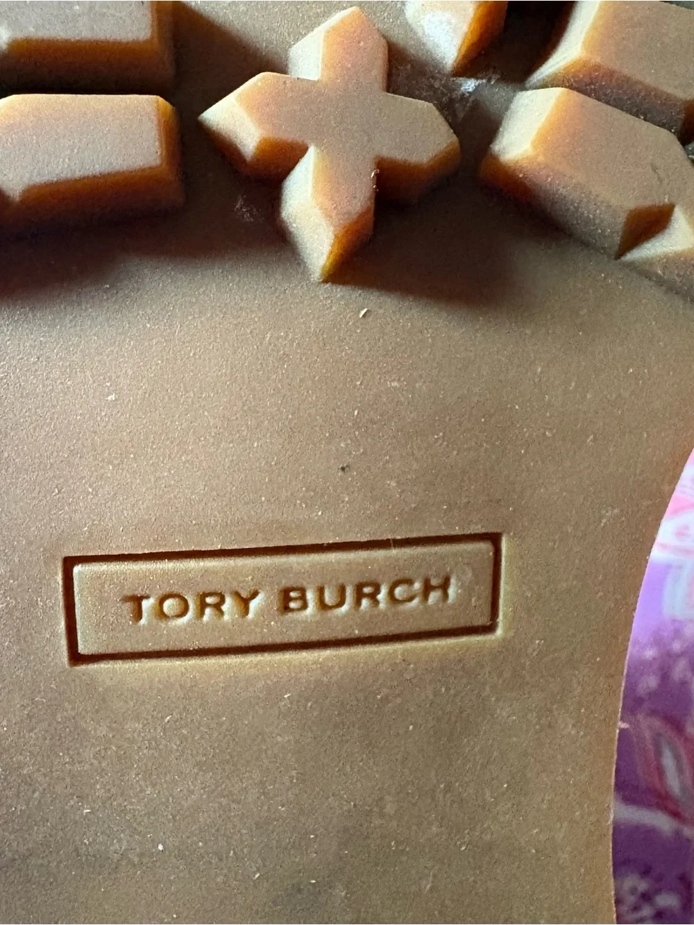 Tory Burch Brown Leather Hiking Boots with Red Laces